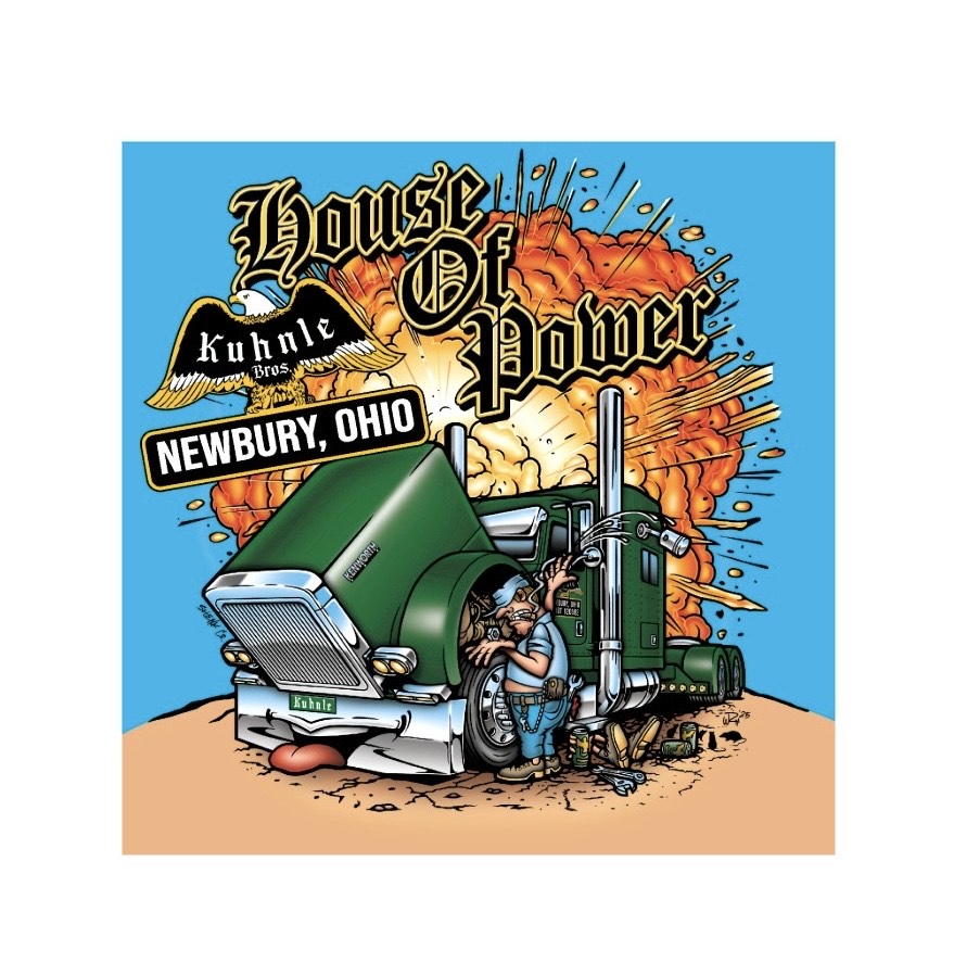 House of Power Stickers