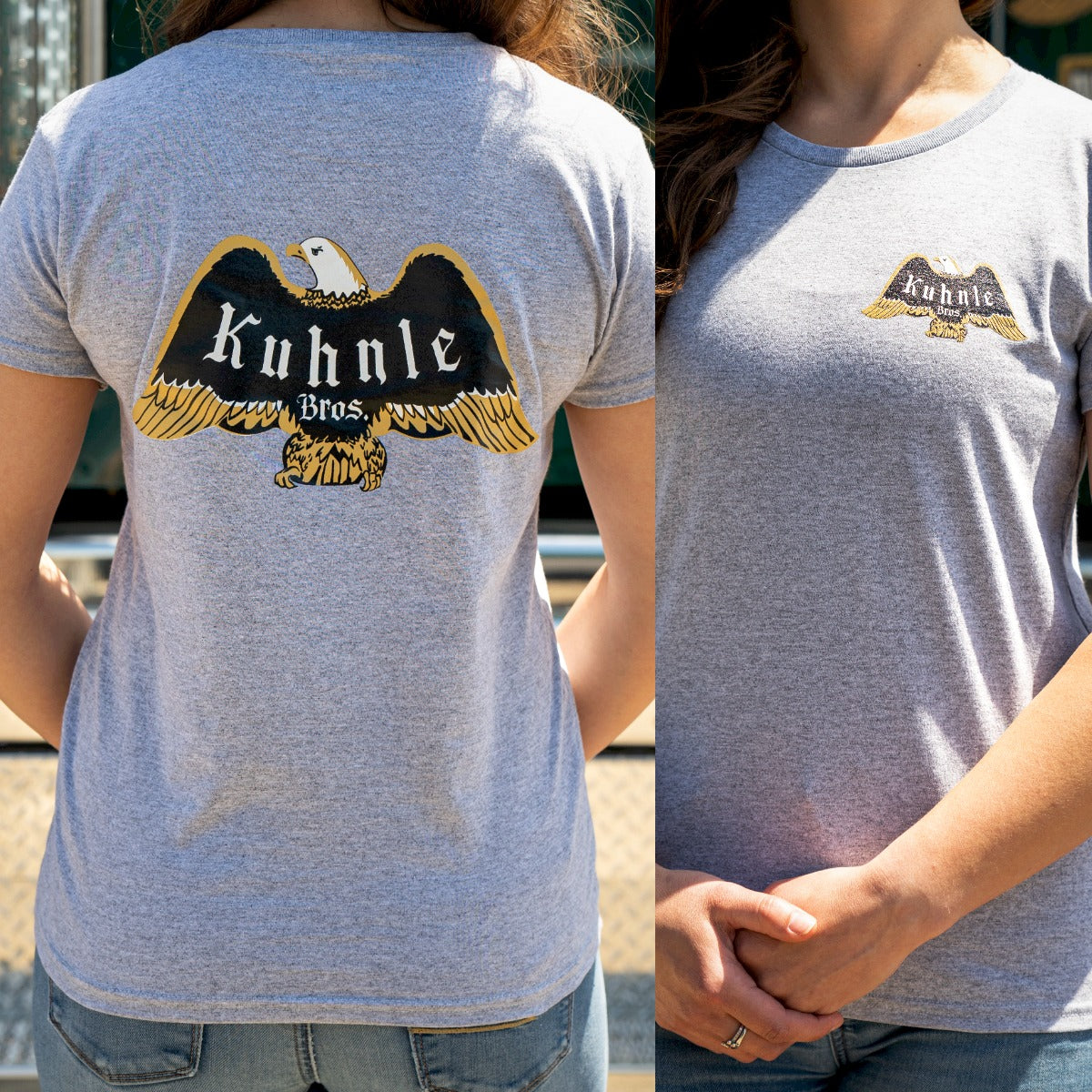 CLEARANCE - Kuhnle Brothers Ladies Crew Neck Tee