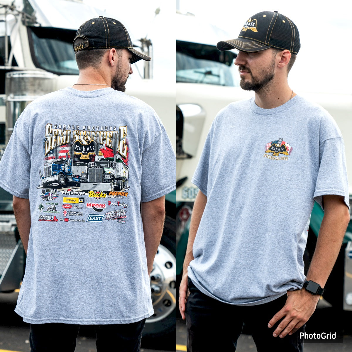 CLEARANCE - Kuhnle Brothers Semi Stampede August 2024 Event Tee