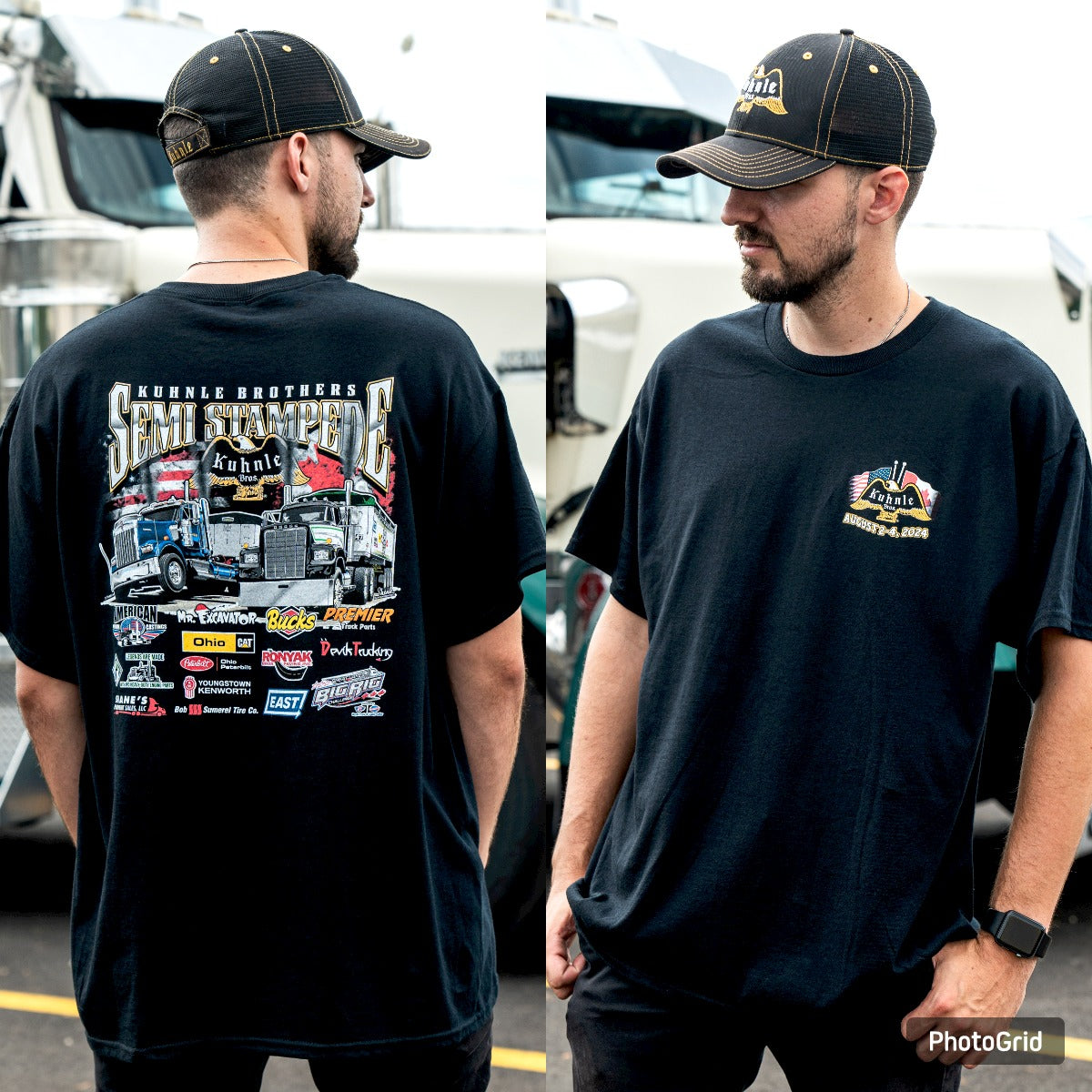 CLEARANCE - Kuhnle Brothers Semi Stampede August 2024 Event Tee