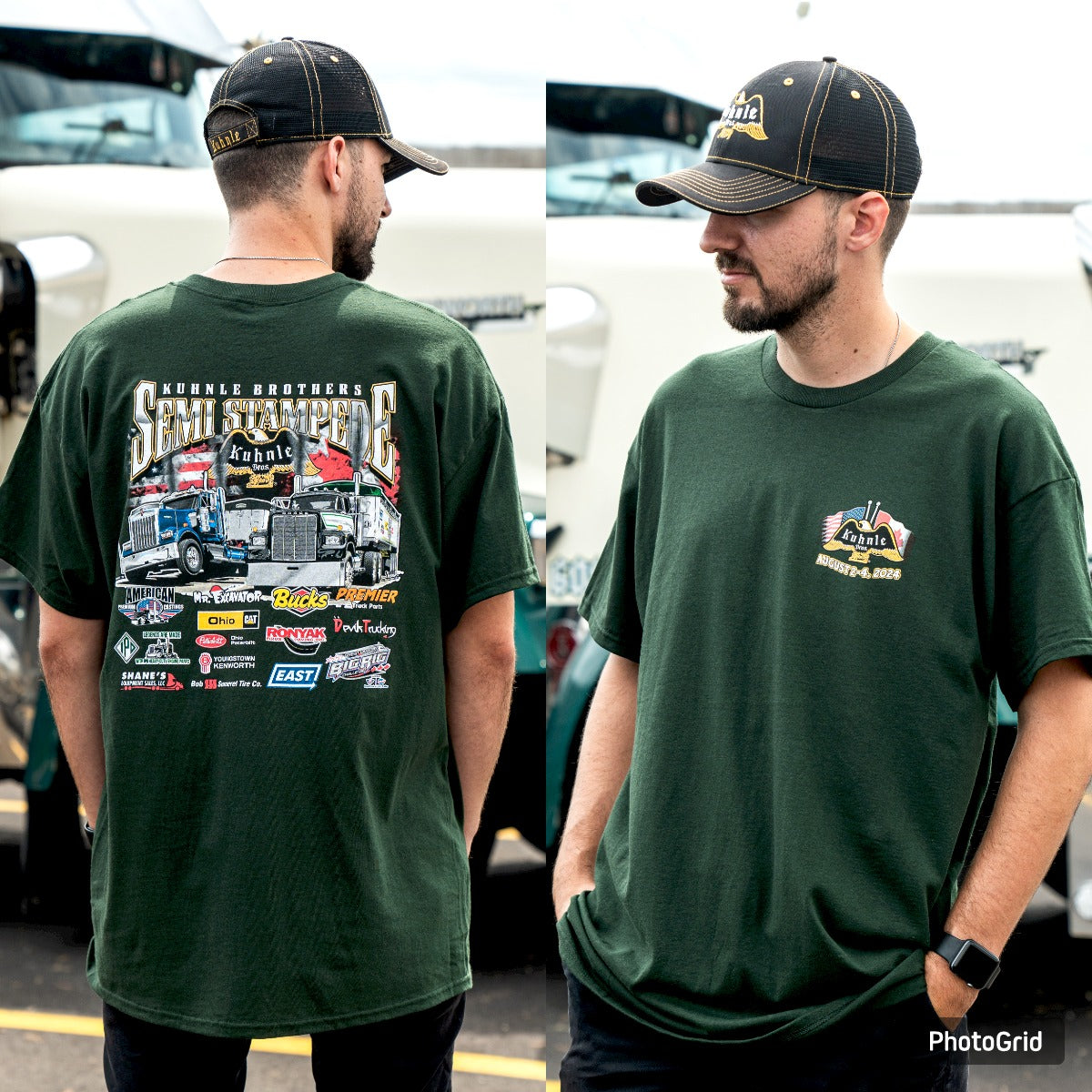 CLEARANCE - Kuhnle Brothers Semi Stampede August 2024 Event Tee