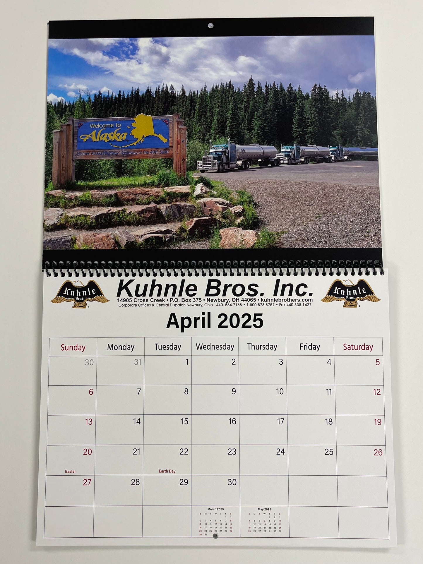 Kuhnle Brothers 2025 Calendar