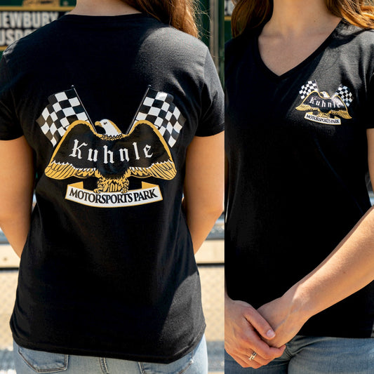 Kuhnle Motorsports Park Ladies V-Neck Tee