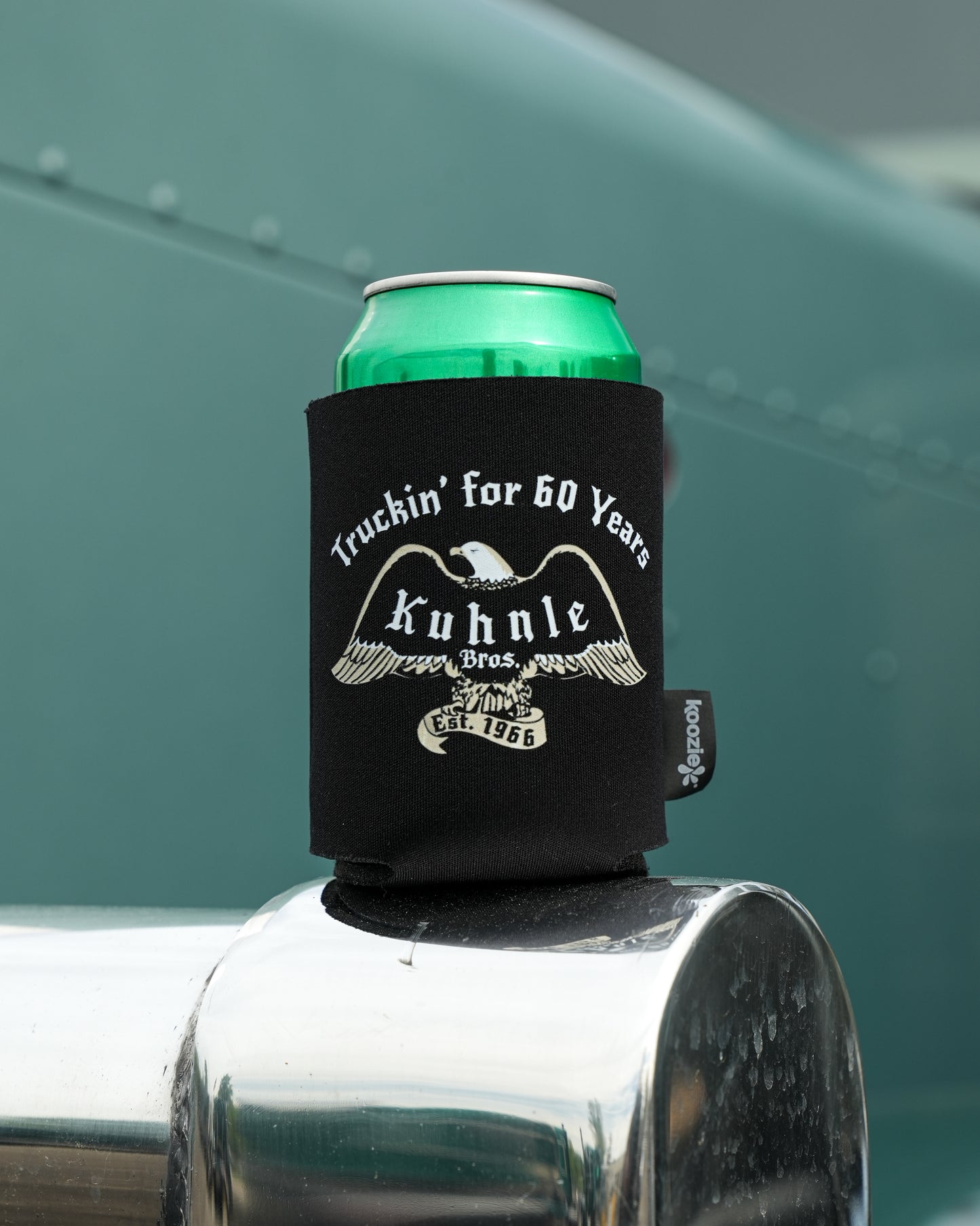Kuhnle Brothers 60th Anniversary Koozie