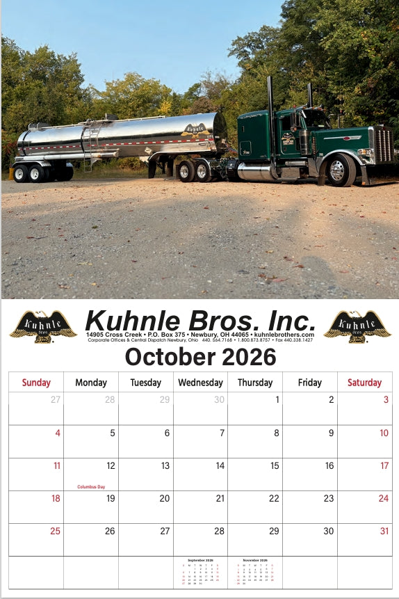 Kuhnle Brothers 2026 Calendar