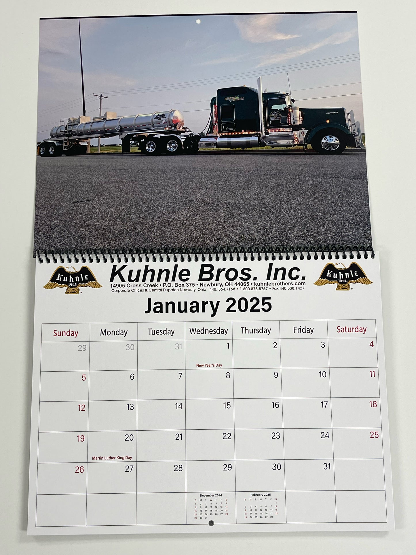 Kuhnle Brothers 2025 Calendar